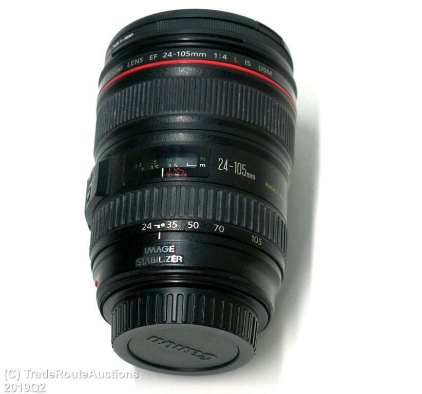 CANON EF 24-105mm F4L IS USM IMAGE STABILIZER ULTRASONIC ZOOM Lens for CANON Digital SLR Cameras