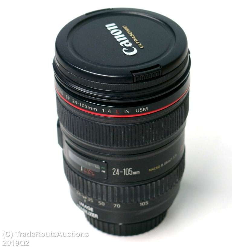CANON EF 24-105mm F4L IS USM IMAGE STABILIZER ULTRASONIC ZOOM Lens for CANON Digital SLR Cameras