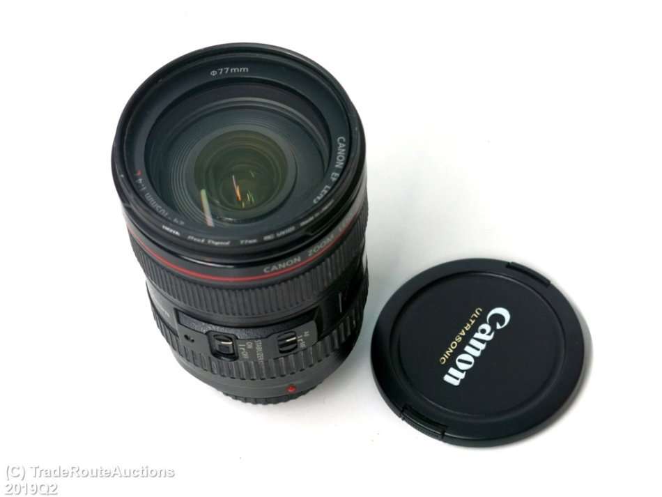 CANON EF 24-105mm F4L IS USM IMAGE STABILIZER ULTRASONIC ZOOM Lens for CANON Digital SLR Cameras