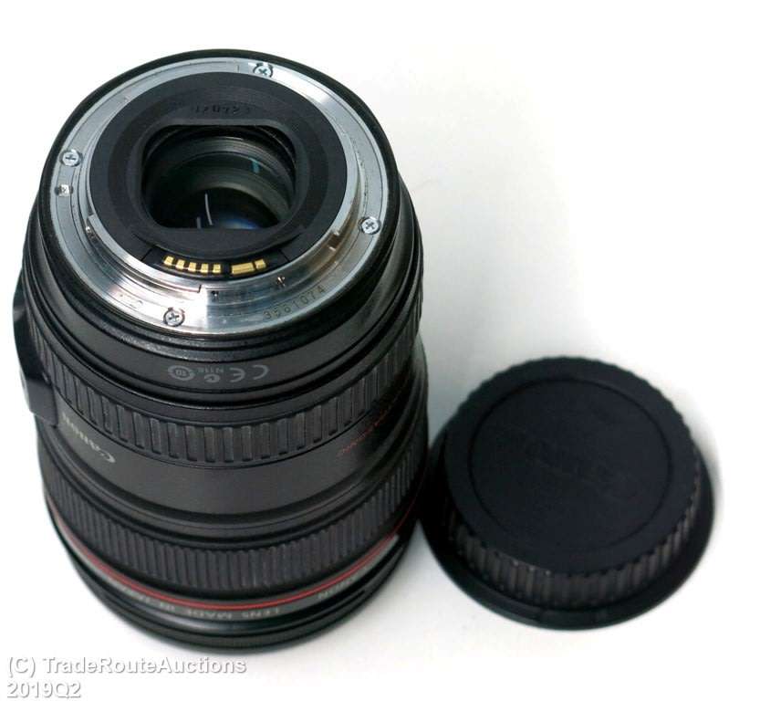 CANON EF 24-105mm F4L IS USM IMAGE STABILIZER ULTRASONIC ZOOM Lens for CANON Digital SLR Cameras