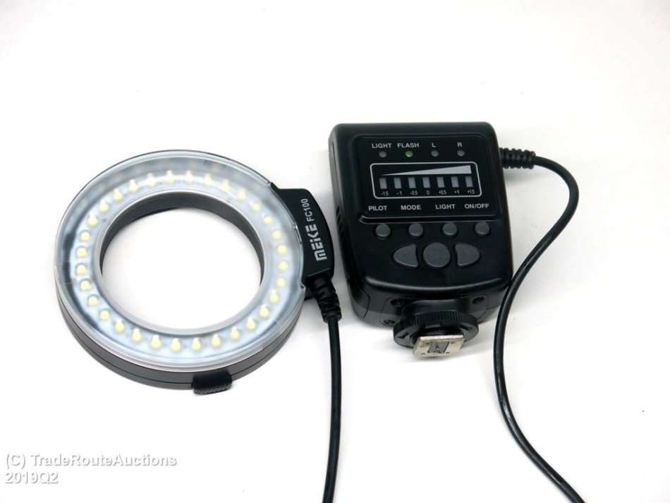 Meike FC-100 Macro Ring Flashight For Nikon Canon Fuji Pentax DSLR Cameras