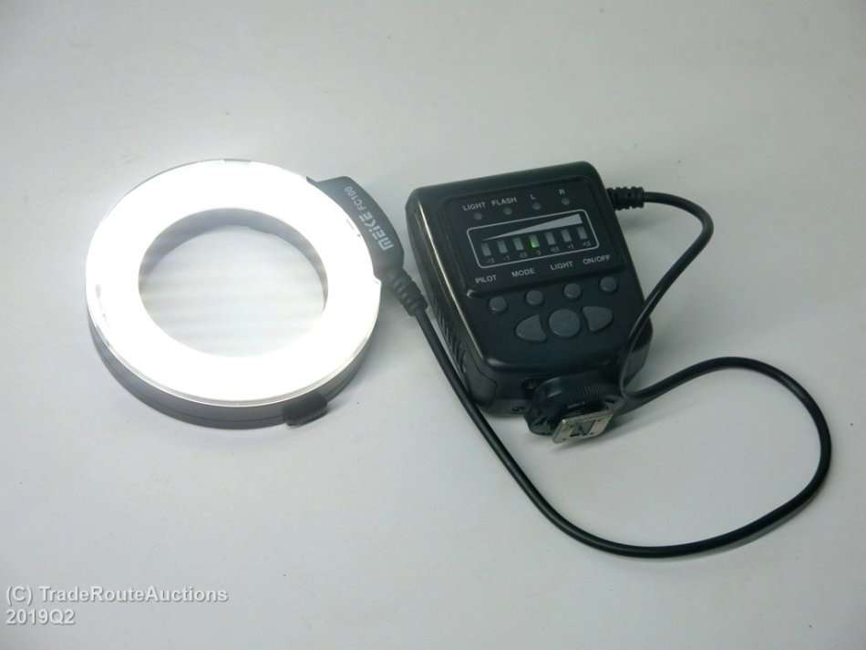 Meike FC-100 Macro Ring Flashight For Nikon Canon Fuji Pentax DSLR Cameras