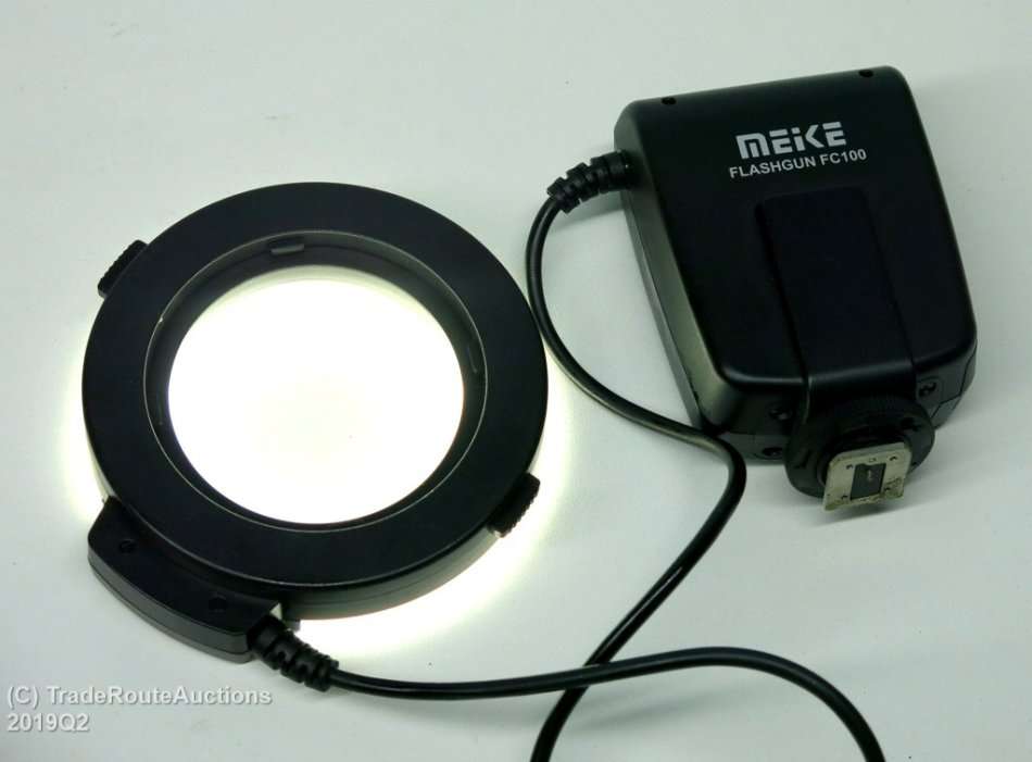 Meike FC-100 Macro Ring Flashight For Nikon Canon Fuji Pentax DSLR Cameras