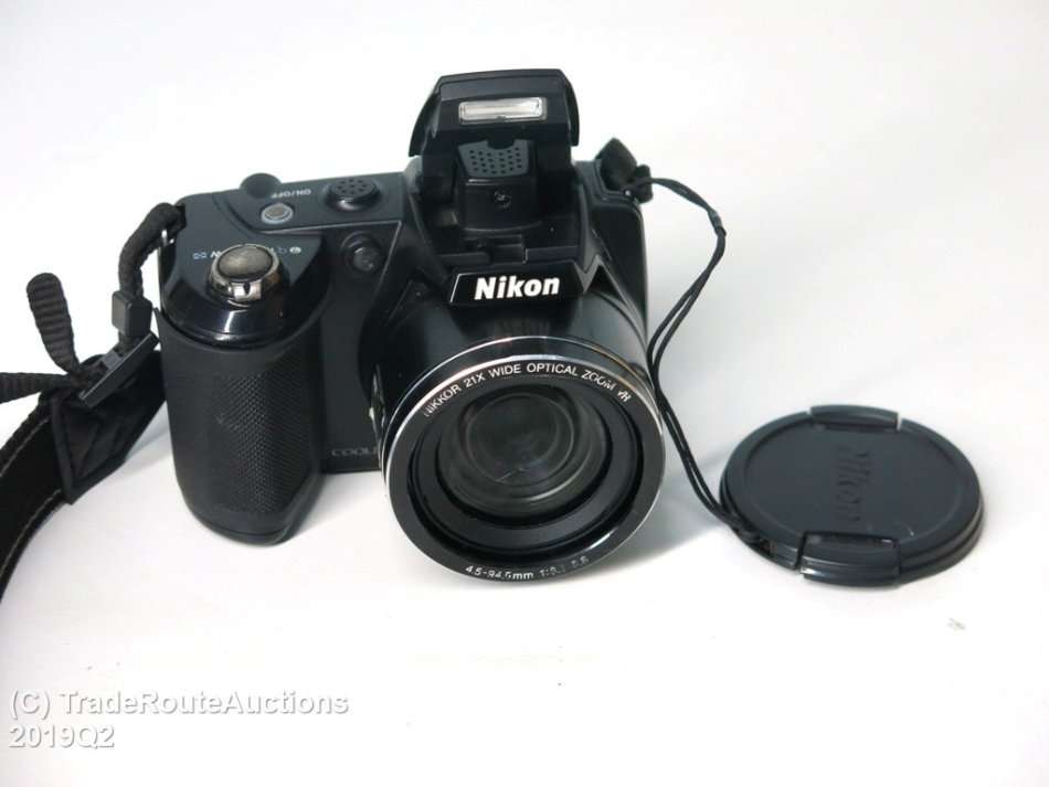 Nikon Coolpix L310 14.1MP Digital Camera with 21x Optical Zoom - BLACK
