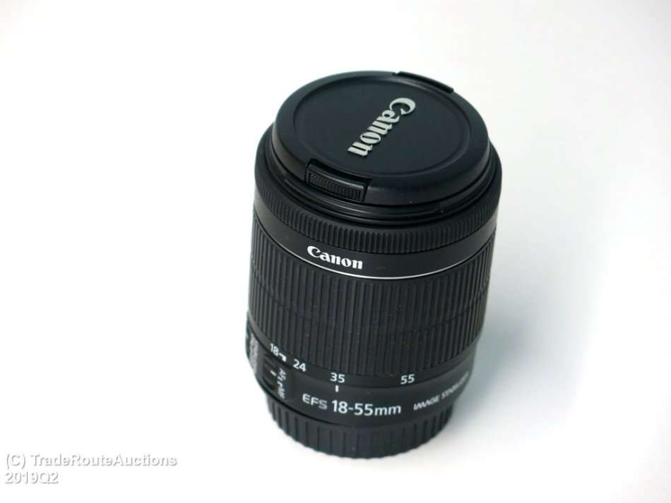 Canon EF-S 18-55mm f/3.5-5.6 IS (IMAGE STABILIZER) STM Camera Lens for Canon Digital SLR Cameras