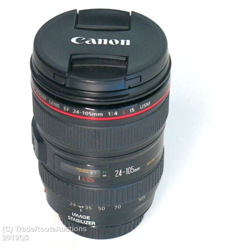 CANON EF 24-105mm F4L IS USM IMAGE STABILIZER ULTRASONIC ZOOM Lens for CANON Digital SLR Cameras