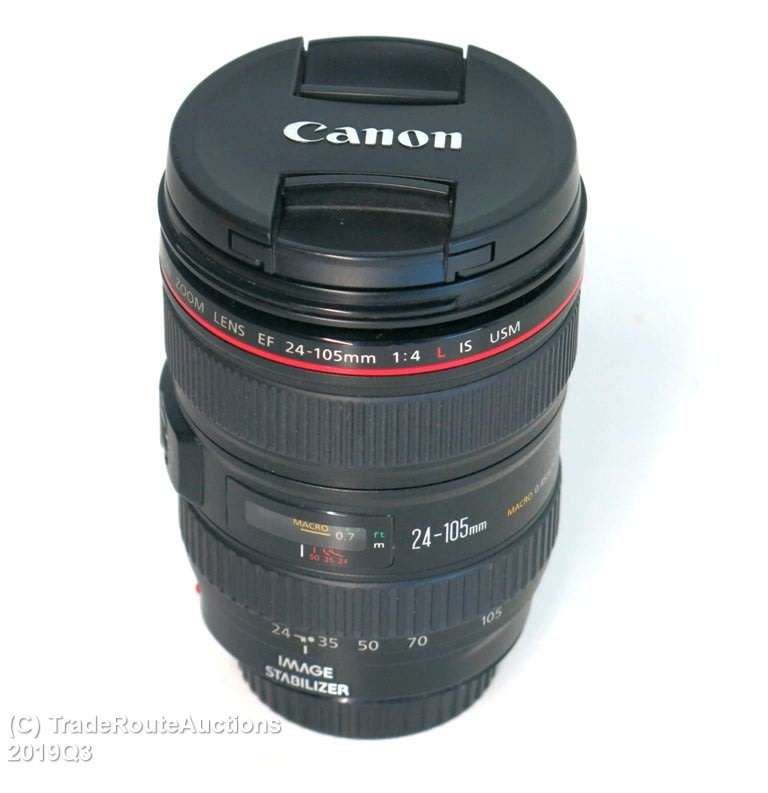 CANON EF 24-105mm F4L IS USM IMAGE STABILIZER ULTRASONIC ZOOM Lens for CANON Digital SLR Cameras