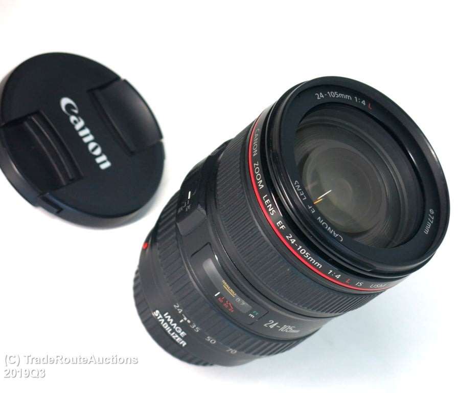 CANON EF 24-105mm F4L IS USM IMAGE STABILIZER ULTRASONIC ZOOM Lens for CANON Digital SLR Cameras