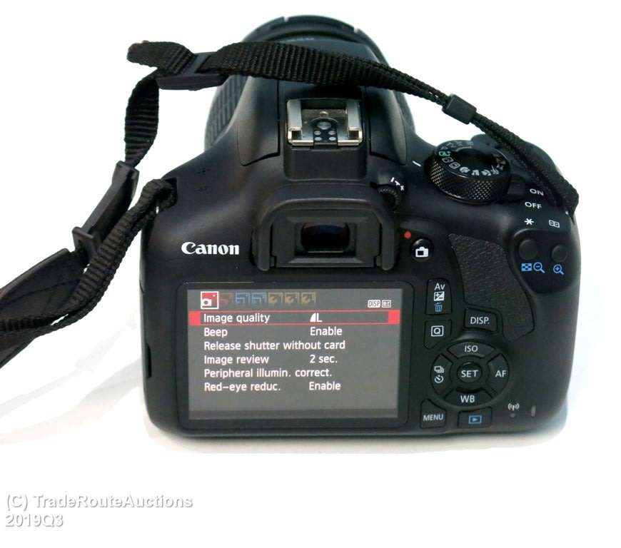 CANON 1300D DSLR CAMERA with Canon 18-55mm Mark III Lens Kit Built-in Wi-Fi with NFC