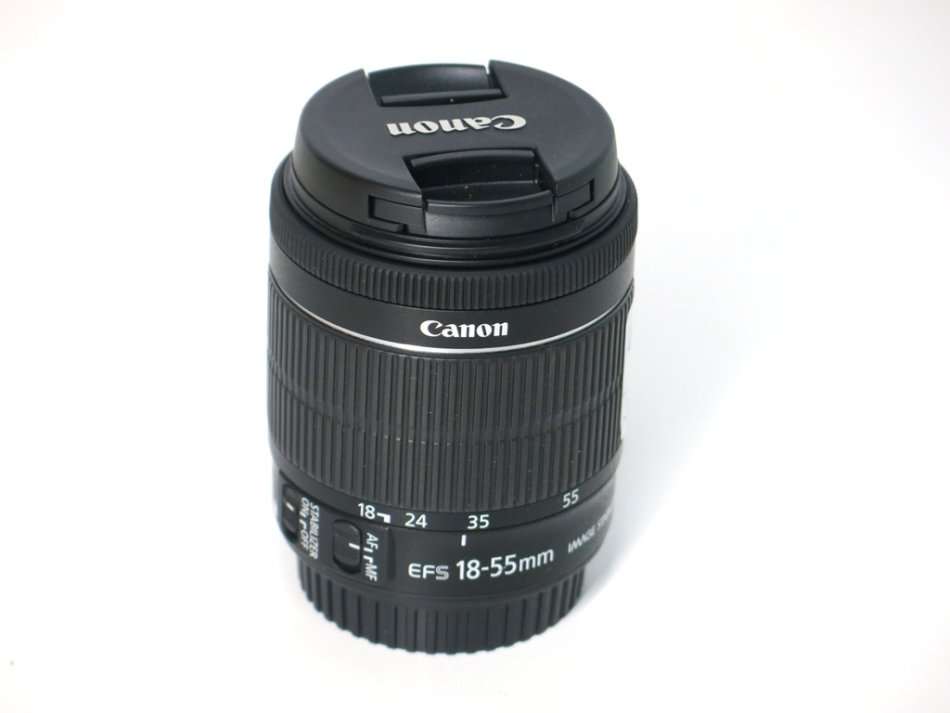 Canon EF-S 18-55mm f/3.5-5.6 IS (IMAGE STABILIZER) STM Camera Lens for Canon Digital SLR Cameras
