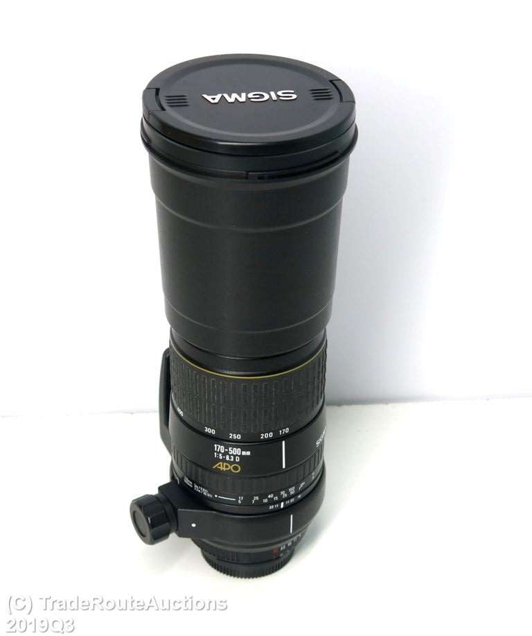 SIGMA 170-500mm F5-6.3 APO Aspherical Telephoto Zoom Lens for NIKON - HUGE LENS