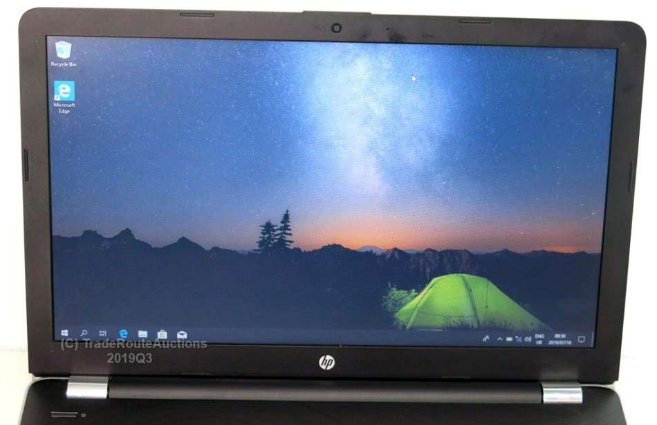 HP 15.6" HD Notebook 15-bs1xx TPN-C129 | CORE i5 8250U @ 1.6GHZ 8th Gen | 4GB RAM | 1TB HDD