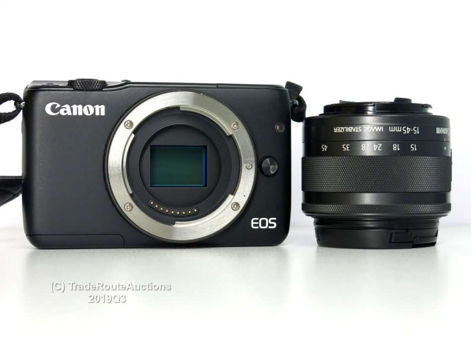 Canon EOS M10 Mirrorless Digital Camera with 15-45mm IS STM Lens