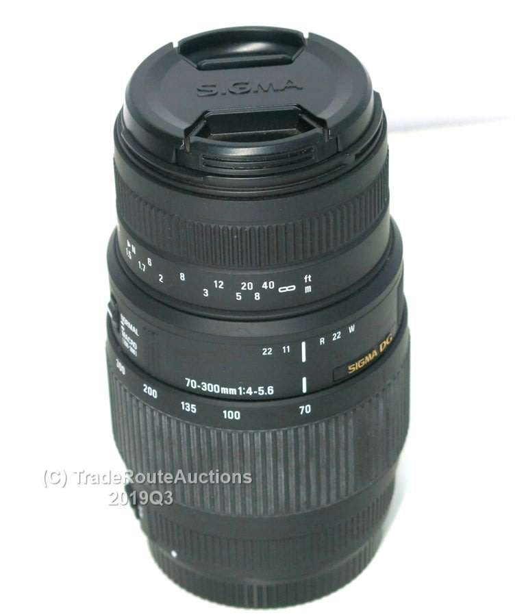SIGMA DG 70-300mm Telephoto Zoom Lens for Canon DSLR Cameras