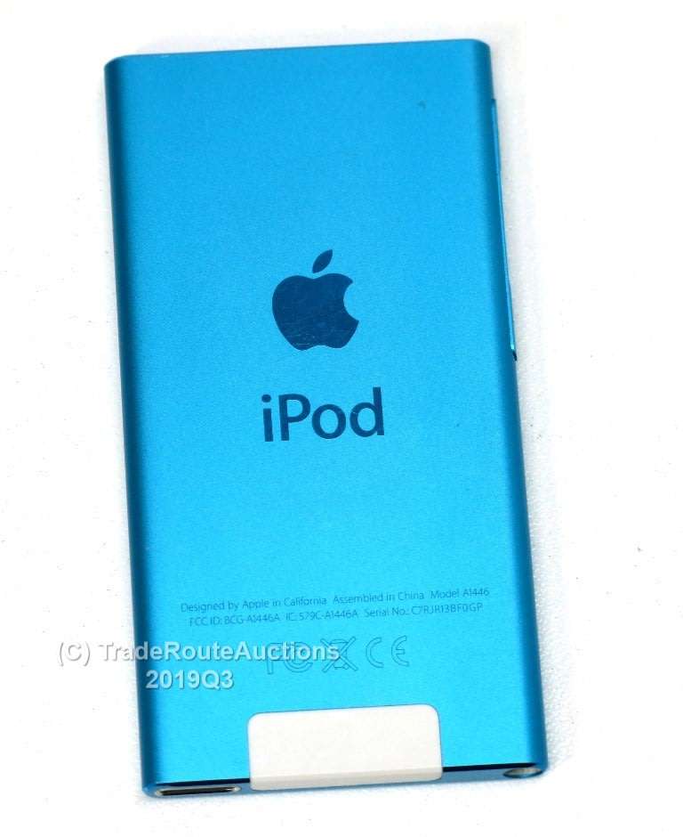 Apple iPod nano 7th Generation (16 GB) A1446 BLUE MD477QB/A
