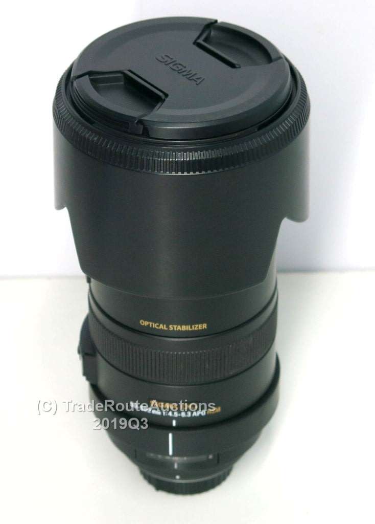 Sigma 50-500mm F4-6.3 APO HSM DG OS (OPTICAL STABILIZER) Telephoto Zoom Lens (NIKON MOUNT)