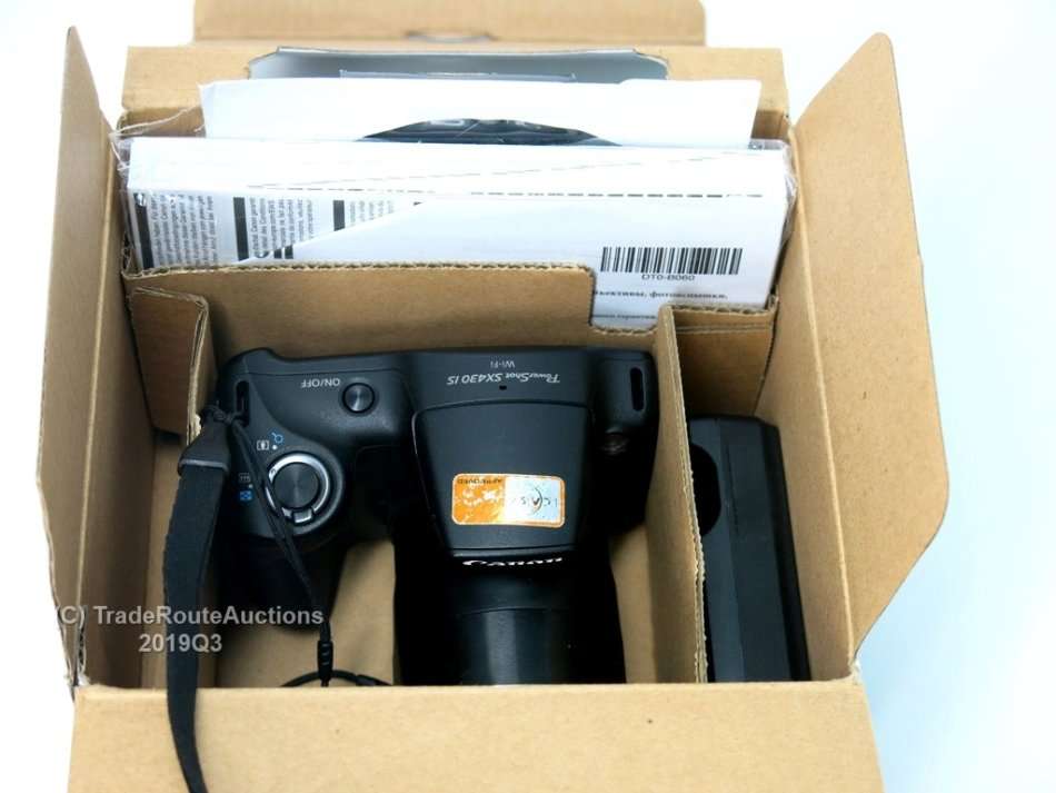 Canon PowerShot SX430 IS Built-in Wi-Fi / NFC Black Digital Camera 20.0MP 45X ZOOM