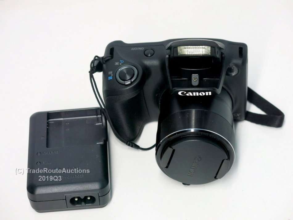 Canon PowerShot SX430 IS Built-in Wi-Fi / NFC Black Digital Camera 20.0MP 45X ZOOM