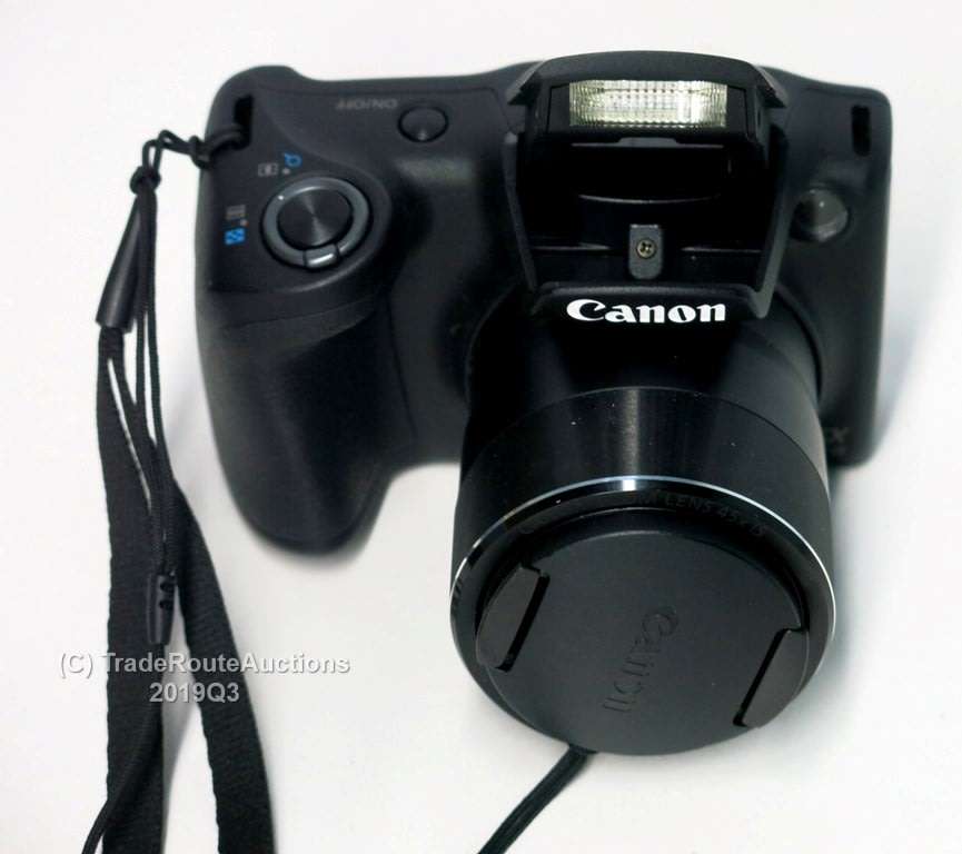 Canon PowerShot SX430 IS Built-in Wi-Fi / NFC Black Digital Camera 20.0MP 45X ZOOM
