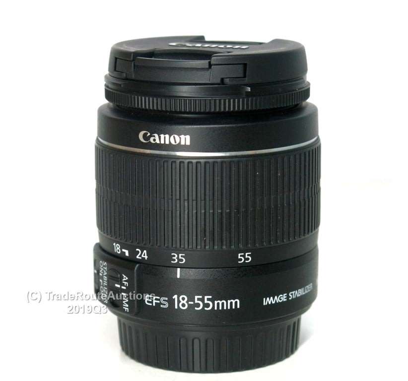 Canon EF-S 18-55mm f/3.5-5.6 IS (IMAGE STABILIZER) Lens for Canon DSLR Cameras