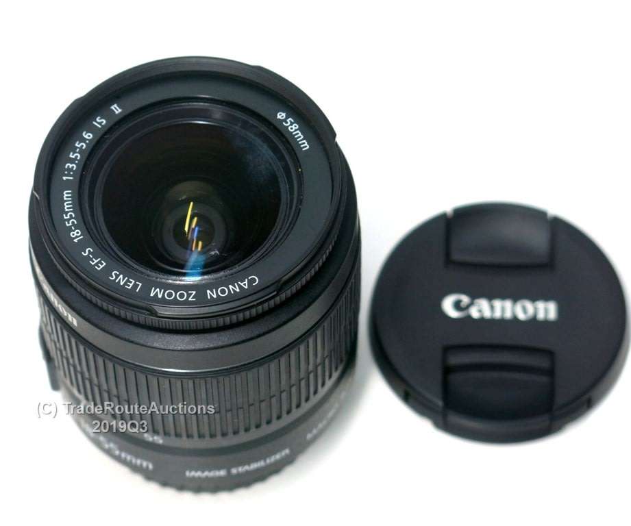 Canon EF-S 18-55mm f/3.5-5.6 IS (IMAGE STABILIZER) Lens for Canon DSLR Cameras