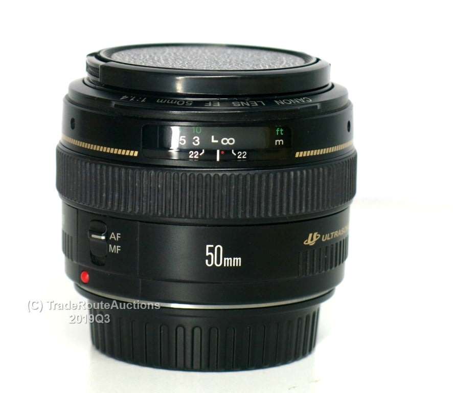 Canon EF 50mm f/1.4 Lens USM Ultrasonic for Canon DSLR Cameras