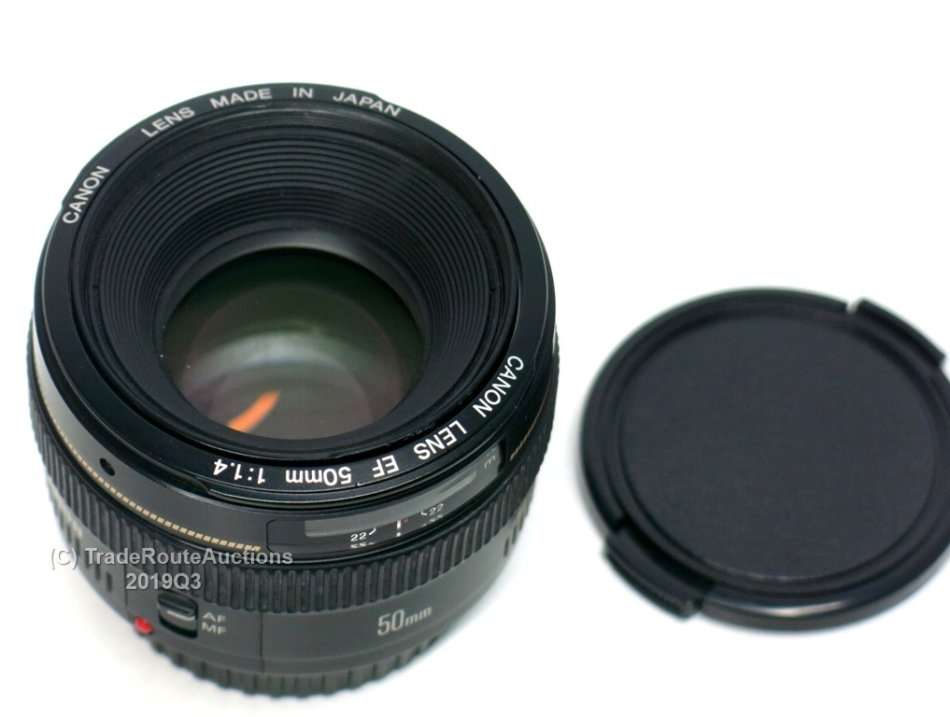 Canon EF 50mm f/1.4 Lens USM Ultrasonic for Canon DSLR Cameras