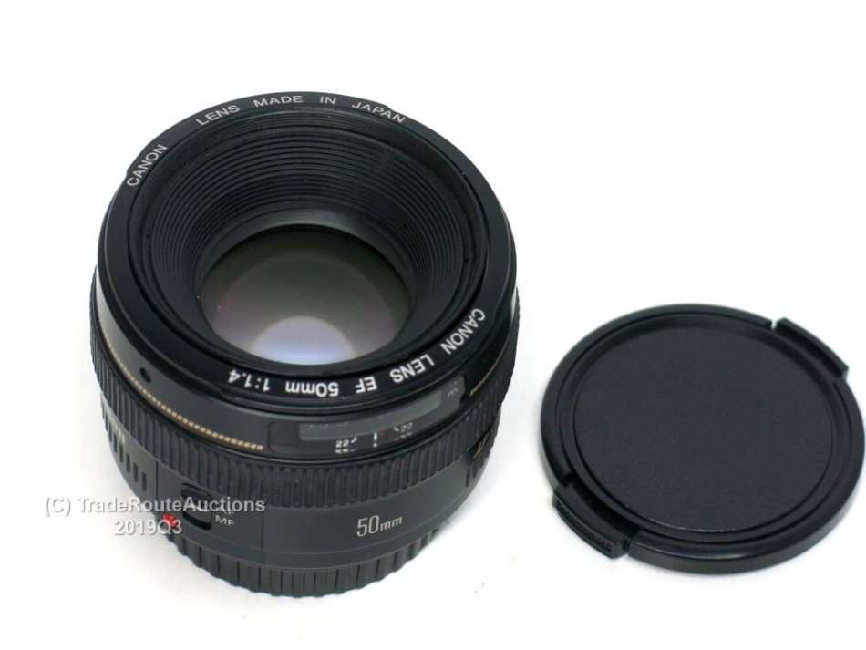 Canon EF 50mm f/1.4 Lens USM Ultrasonic for Canon DSLR Cameras