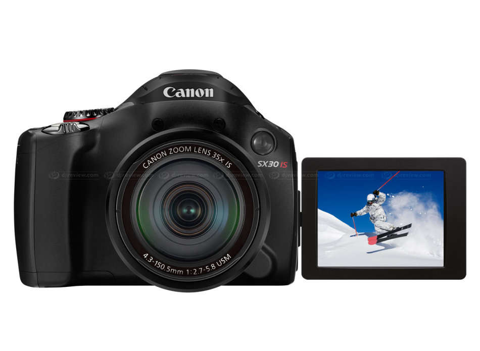 Canon PowerShot SX30 IS IMAGE STABILIZER ULTRASONIC 14.1 MP 35X OPTICAL FULL HD CAMERA