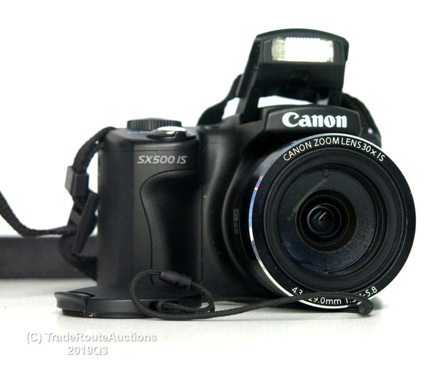 Canon PowerShot SX500 IS 16.0 MP with 30x Wide-Angle Optical IS Zoom and 3.0-Inch LCD