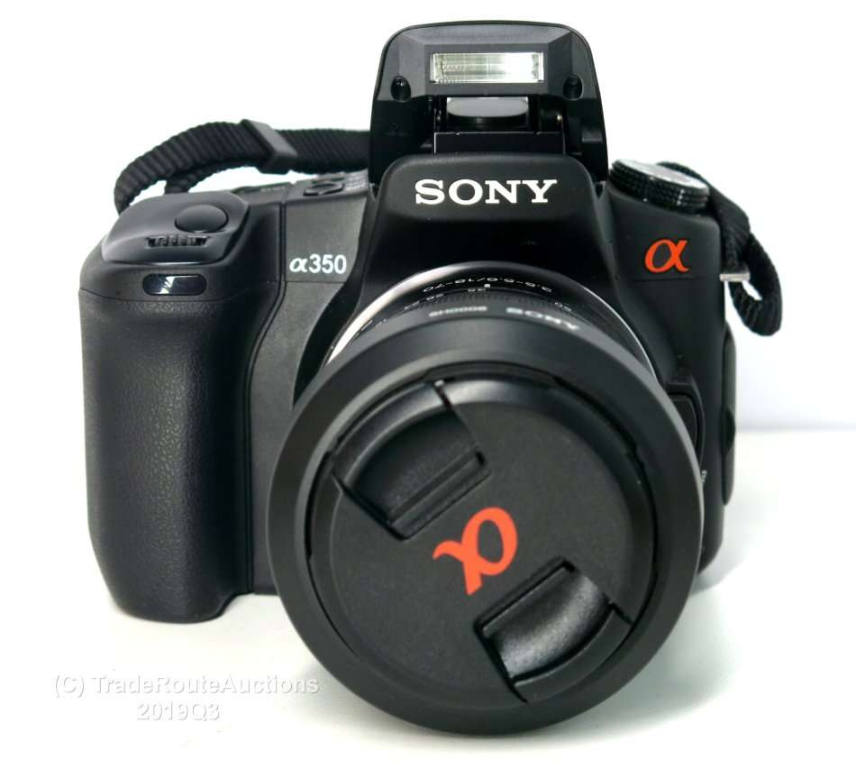 SONY ALPHA A350 DIGITAL CAMERA 14.2 MP BODY + SONY 18-70 LENS KIT