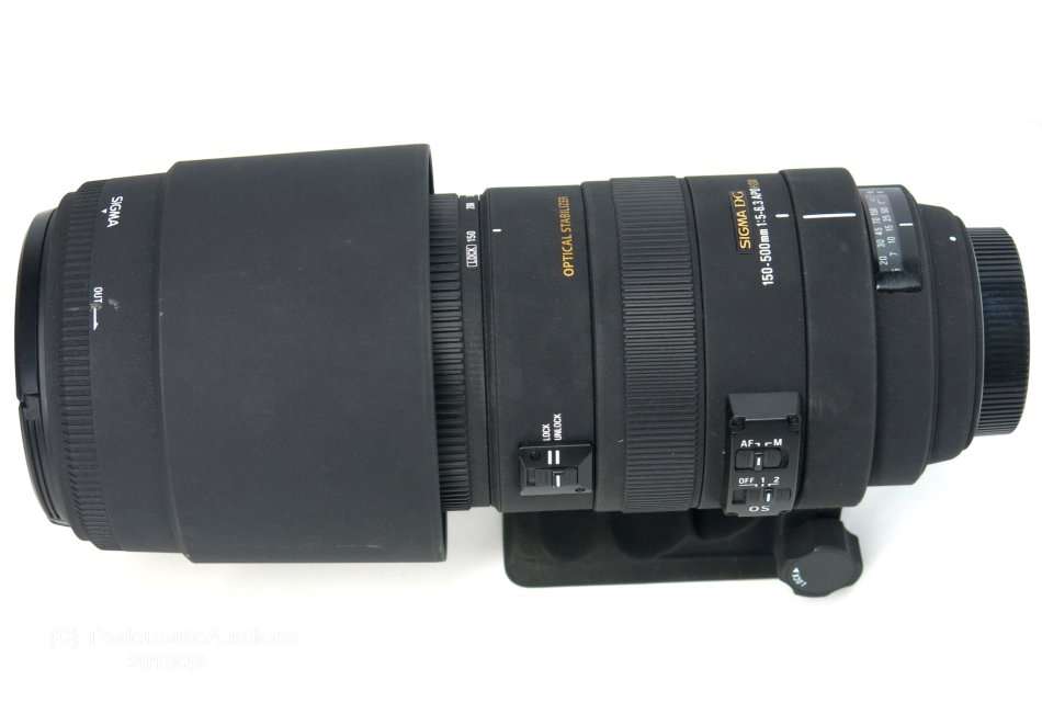 SIGMA 150-500mm F5-6.3 APO DG OS (OPTICAL STABILIZER) ZOOM Lens for NIKON DSLR Cameras