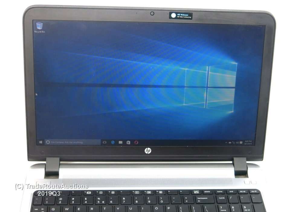 HP PROBOOK 450 G3 | CORE i5 6200U 6th Gen 2.30GHZ | 4GB RAM | 500GB HDD | WIN 10 PRO | 15.6" LAPTOP