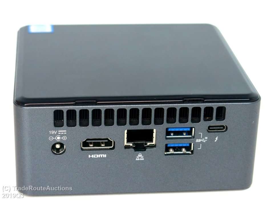 Intel NUC Mini-PC NUC8i7BEH | CORE i7 8559U 8th Gen 2.7GHz | 8GB RAM | 500GB HDD