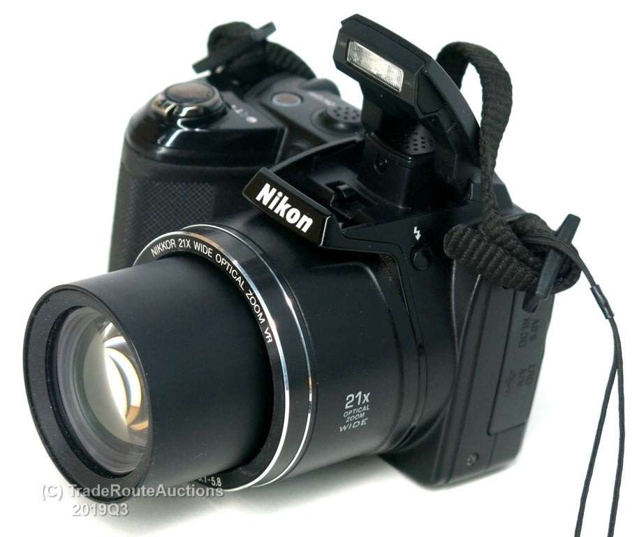 Nikon Coolpix L310 14.1MP Digital Camera with 21x Optical Zoom - BLACK