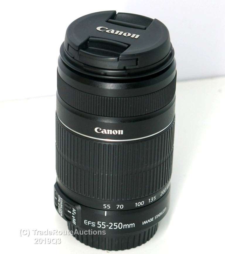 Canon EF-S 55-250m IS (Image Stabilizer) Mark ii Lens for Canon DSLR Cameras