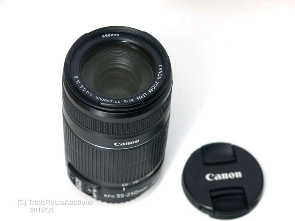 Canon EF-S 55-250m IS (Image Stabilizer) Mark ii Lens for Canon DSLR Cameras