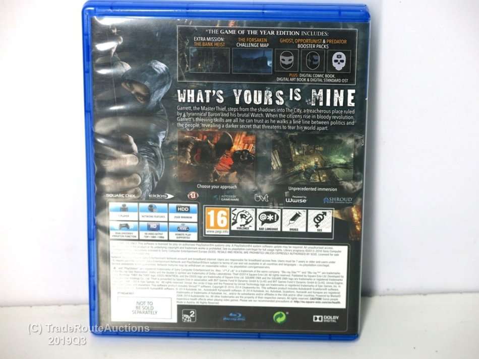 Thief - PlayStation 4 - (PS4 Game)