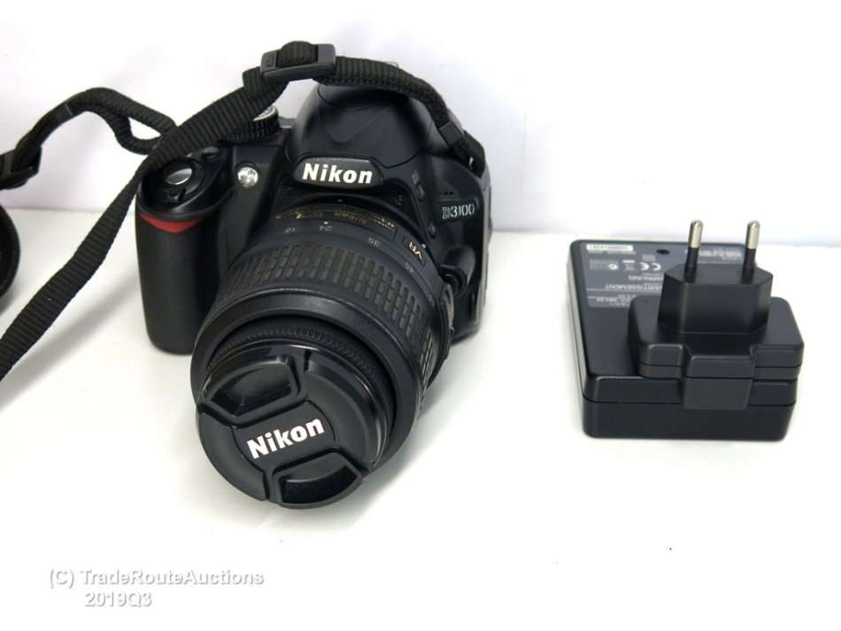 NIKON D3100 DSLR CAMERA 14.2 megapixels +  18-55mm MM PROFESSIONAL DSLR LENS KIT
