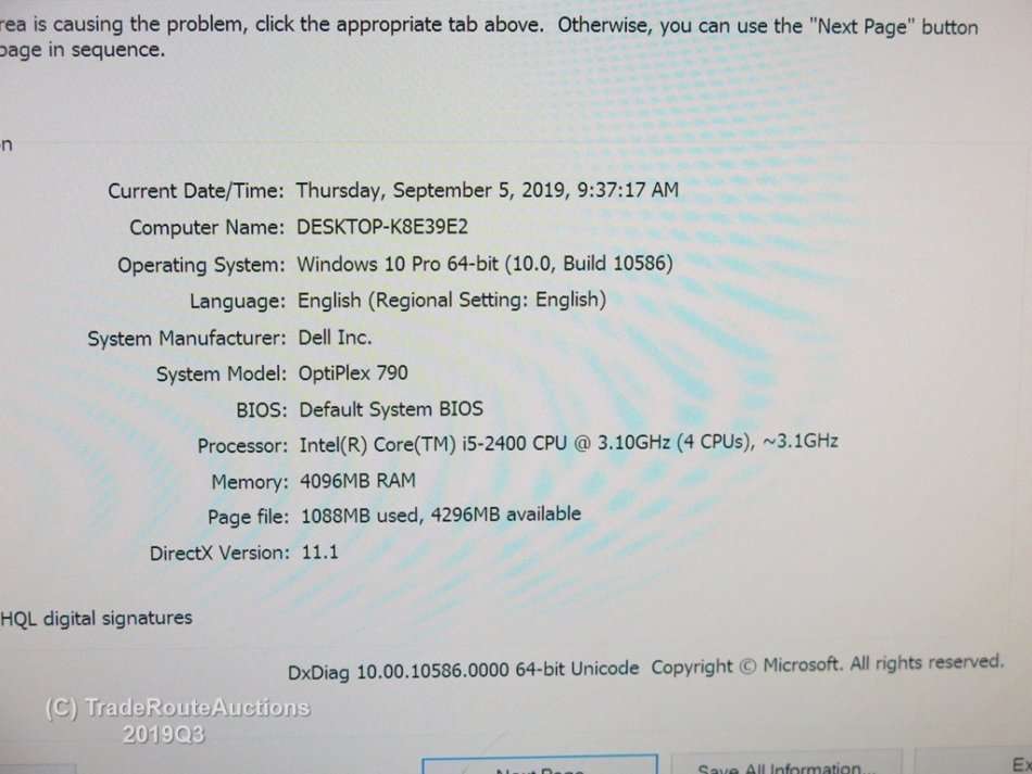 Dell OptiPlex 790 | SFF Desktop PC | Core i5 2400 3.1Ghz | 4GB RAM | 250GB HDD DESKTOP PC