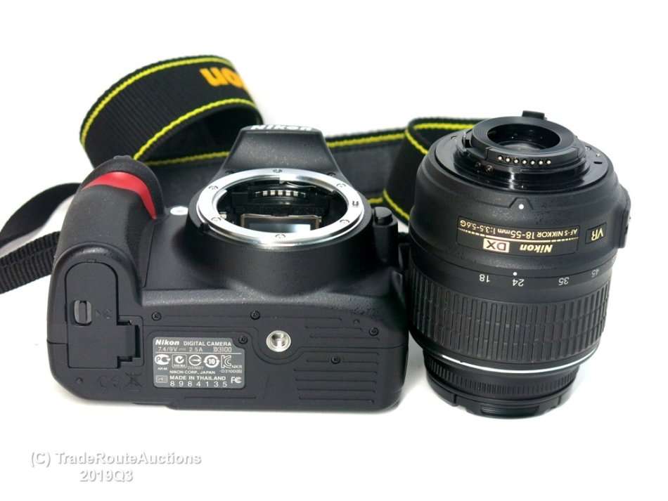 NIKON D3100 DSLR CAMERA 14.2 megapixels with Nikon 18-55mm PROFESSIONAL DSLR LENS KIT