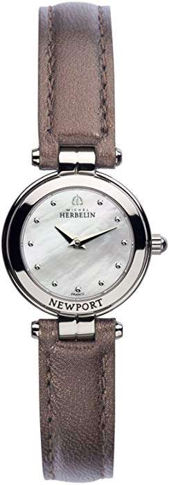 MICHEL HERBELIN NEWPORT YACHT CLUB LADIES MINI WATCH - 17455/19BR