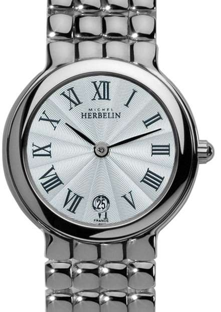Michel Herbelin S/Steel Bracelet Ladies Watch with Roman dial - 16895/B08
