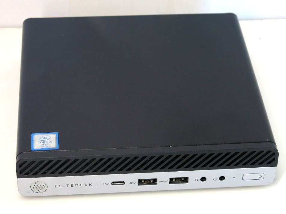 HP EliteDesk 800 G3 DM Desktop Mini Computer | Core i5 7500T 7th Gen 2.7Ghz | 8GB RAM | 256GB SSD