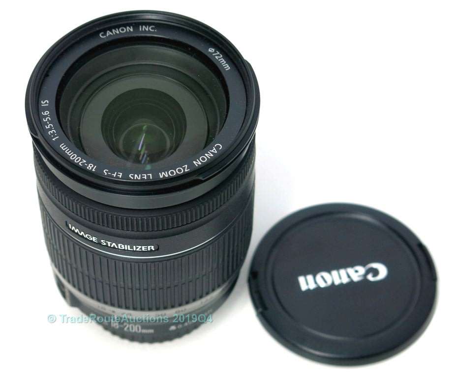 Canon EF-S 18-200mm f/3.5-5.6 IS EF-s - IMAGE STABILIZER LENS for CANON DSLR Cameras