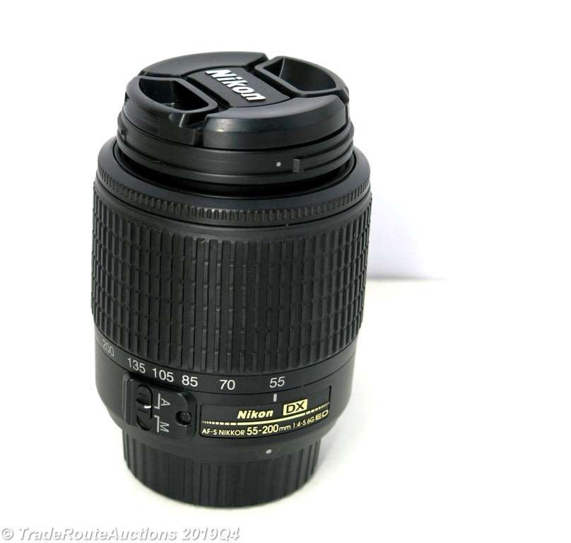 Nikon 55-200mm DX Lens for NIKON DSLR Cameras