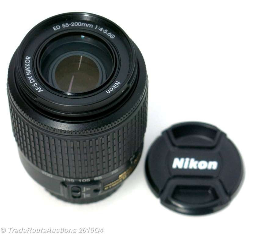 Nikon 55-200mm DX Lens for NIKON DSLR Cameras