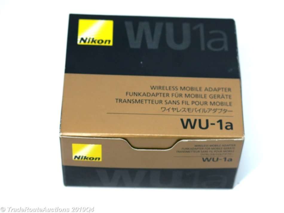 Nikon Genuine WU-1A Wireless Mobile Adapter - Works with D7100, D3300, D5200, D3200