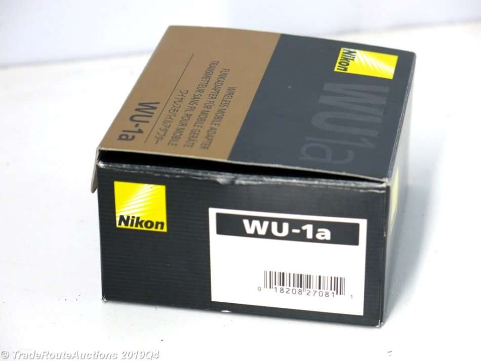 Nikon Genuine WU-1A Wireless Mobile Adapter - Works with D7100, D3300, D5200, D3200