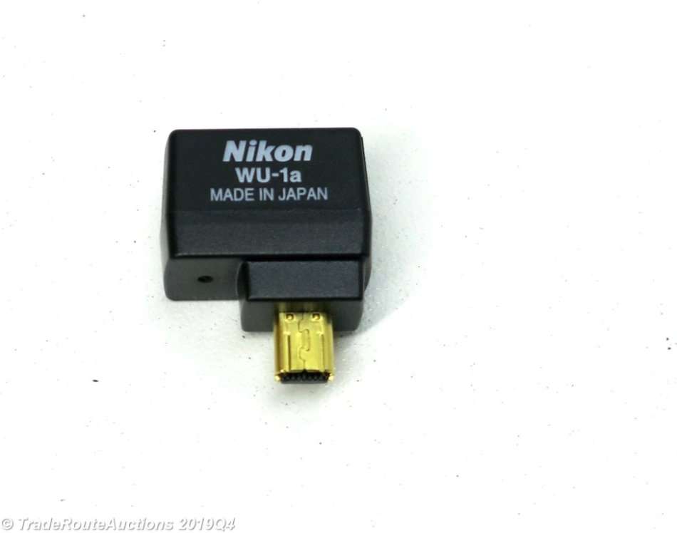 Nikon Genuine WU-1A Wireless Mobile Adapter - Works with D7100, D3300, D5200, D3200